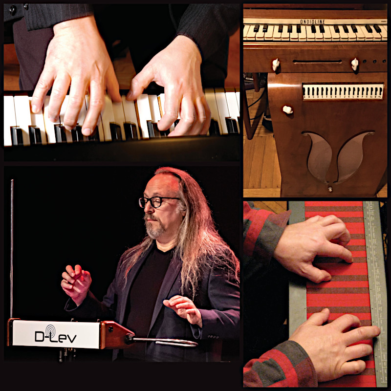 Piano, Ondioline, Continuum, and Theremin