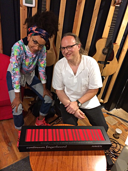 Rob Schwimmer with Esperanza Spalding