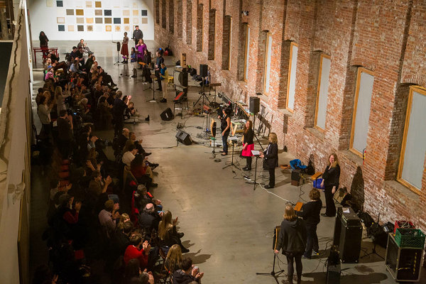 NY Theremin Society's NY Theremin Orchestra <br>at Pioneer Works 3/29/14