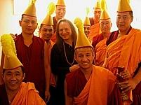 with Drepung Loseling Tibetan Monks