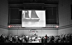 Rob Schwimmer at the Theremin with the Boston Pops