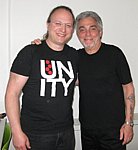 Rob with Steve Gadd